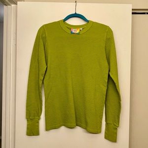 Big Bud Press | Long Sleeve Thermal - Lime Green XXS